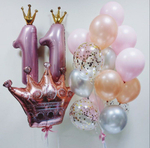 Сет шаров «Корона для принцессы»