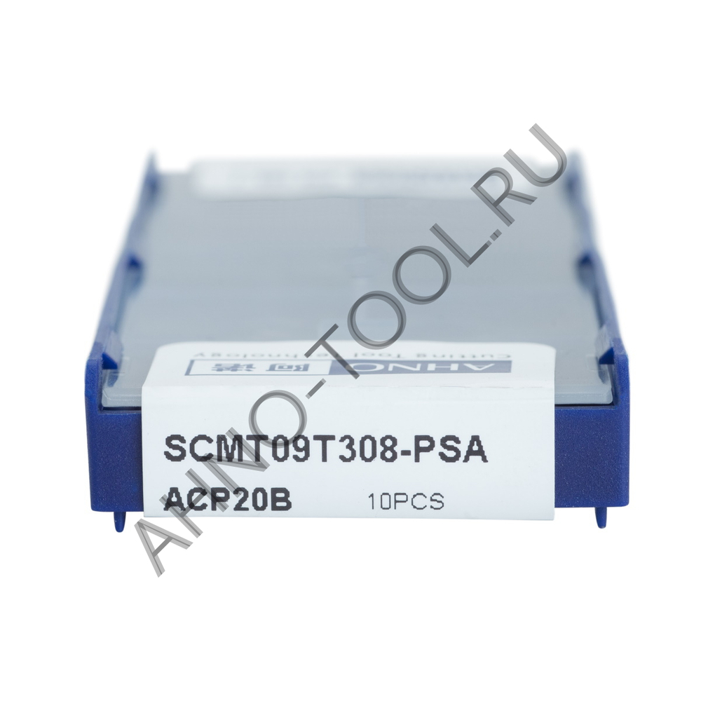 Пластина твердосплавная ISO SCMT09T308-PSA ACP20B AHNO по стали, получистовая