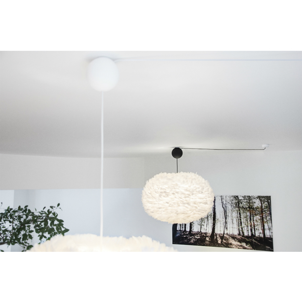 Плафон eos l, белый