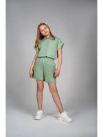 Костюм для девочки летний шорты рубашка