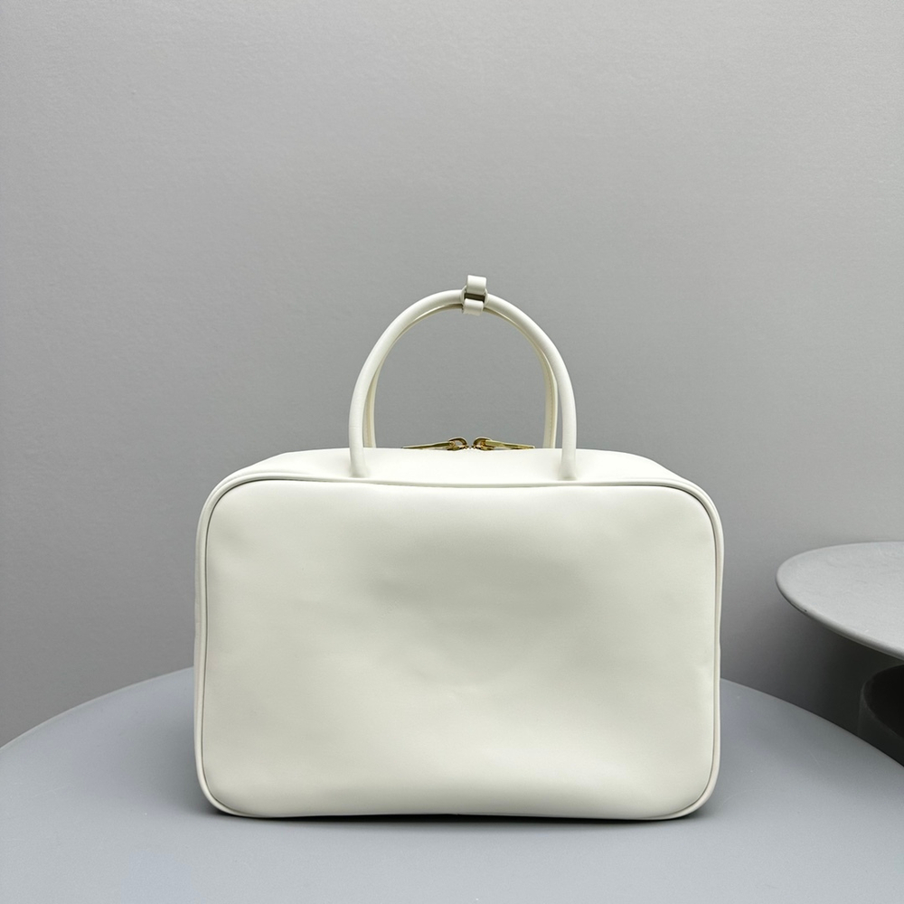 Miu Miu Leather Top Handle Bag 24 cm