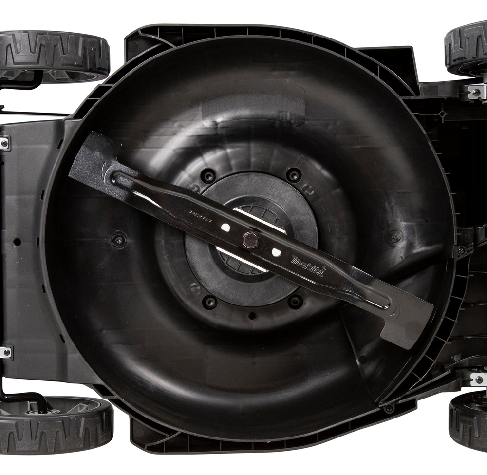 Газонокосилка аккум. LXT 2х18В, 860Вт, дека 48см, 62л, 4в1, XPT, (2xBL1850B, DC18SH) Makita DLM480CT2