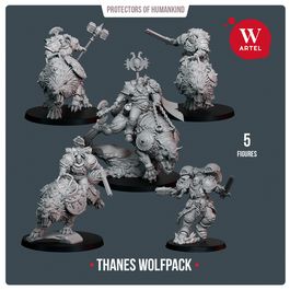 Комплект миниатюр Thanes Wolfpack