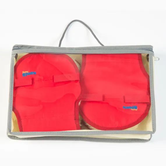 Меховая муфта для рук на коляску Ramili Mite Rosso