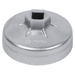 МАСТАК (103-44179) Съемник масляных фильтров, 79 мм, 15 граней, торцевой