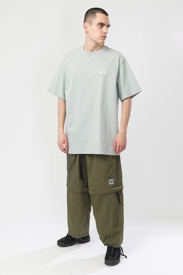 Футболка Stage Пепельный/Белое Лого - фото 4