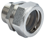 НИКЕЛЬ Муфта для гоф. трубы 20х1" нар. VER-PRO (80/2шт)