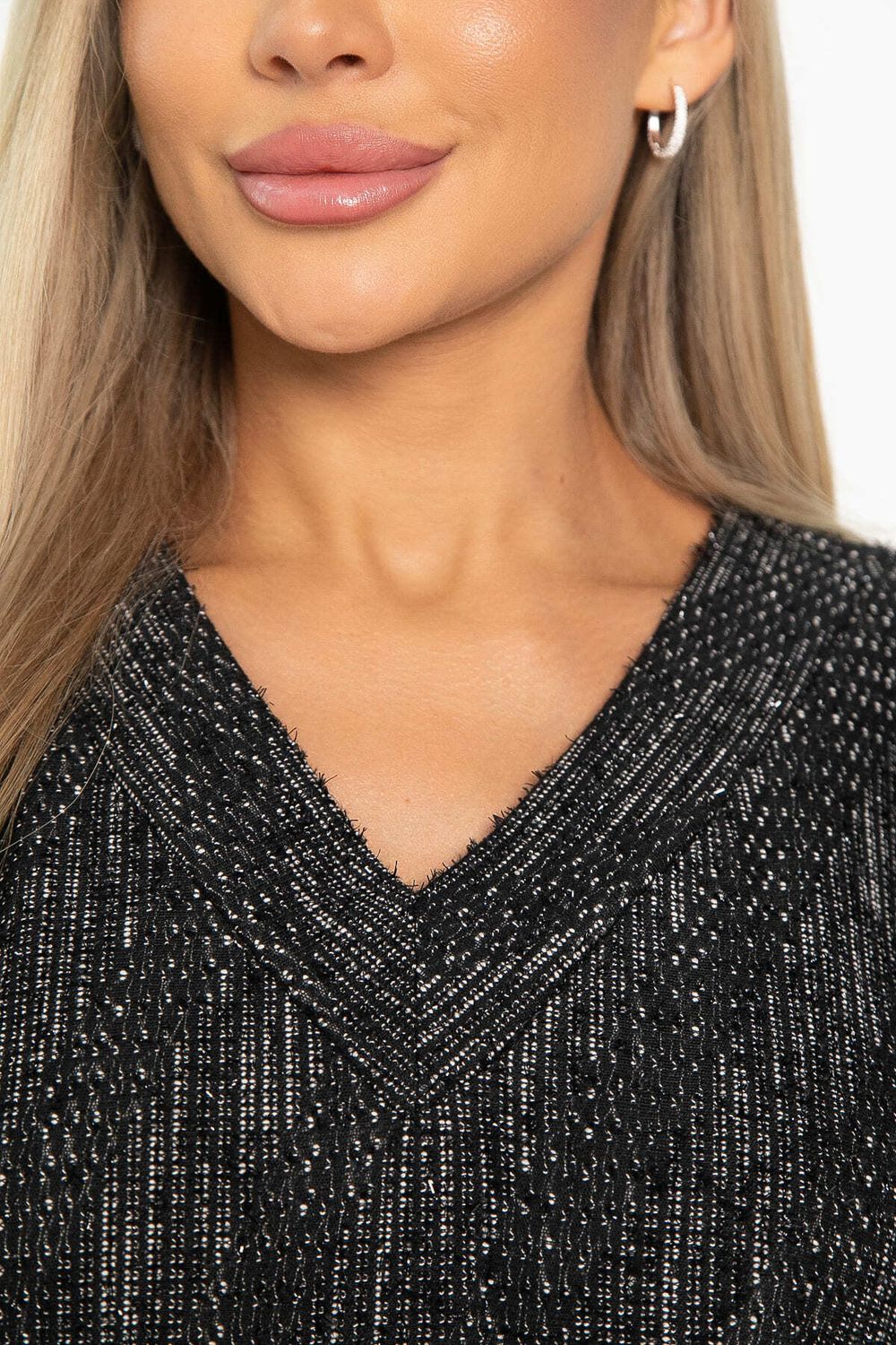 Джемпер трикотажный Джорджина (черный) Б14907-12М LT Collection