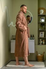 Халат мужской Комфорт-4 Виотекс КОРИЧНЕВЫЙ