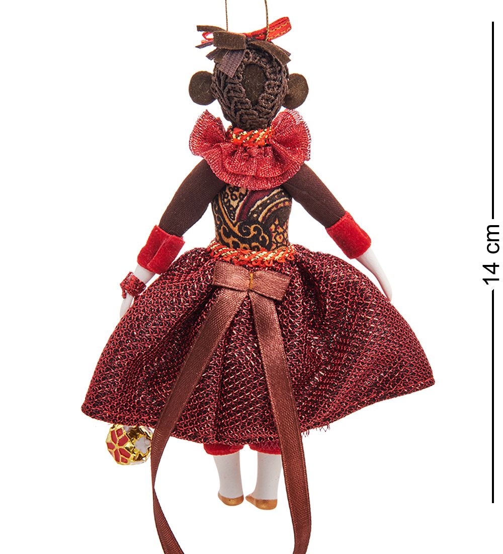 РусКукла RK-786 Кукла подвесная «Девочка-Обезьянка»