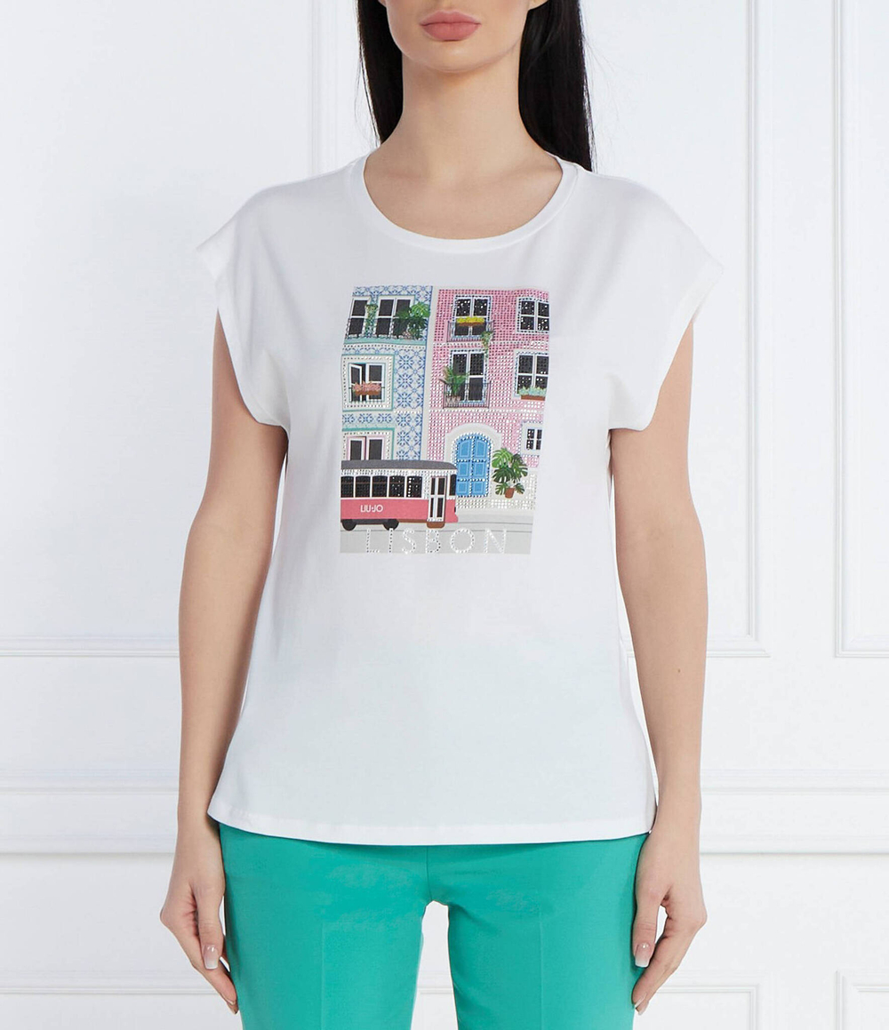 Футболка Liu Jo - белый(MA4338 J5003)