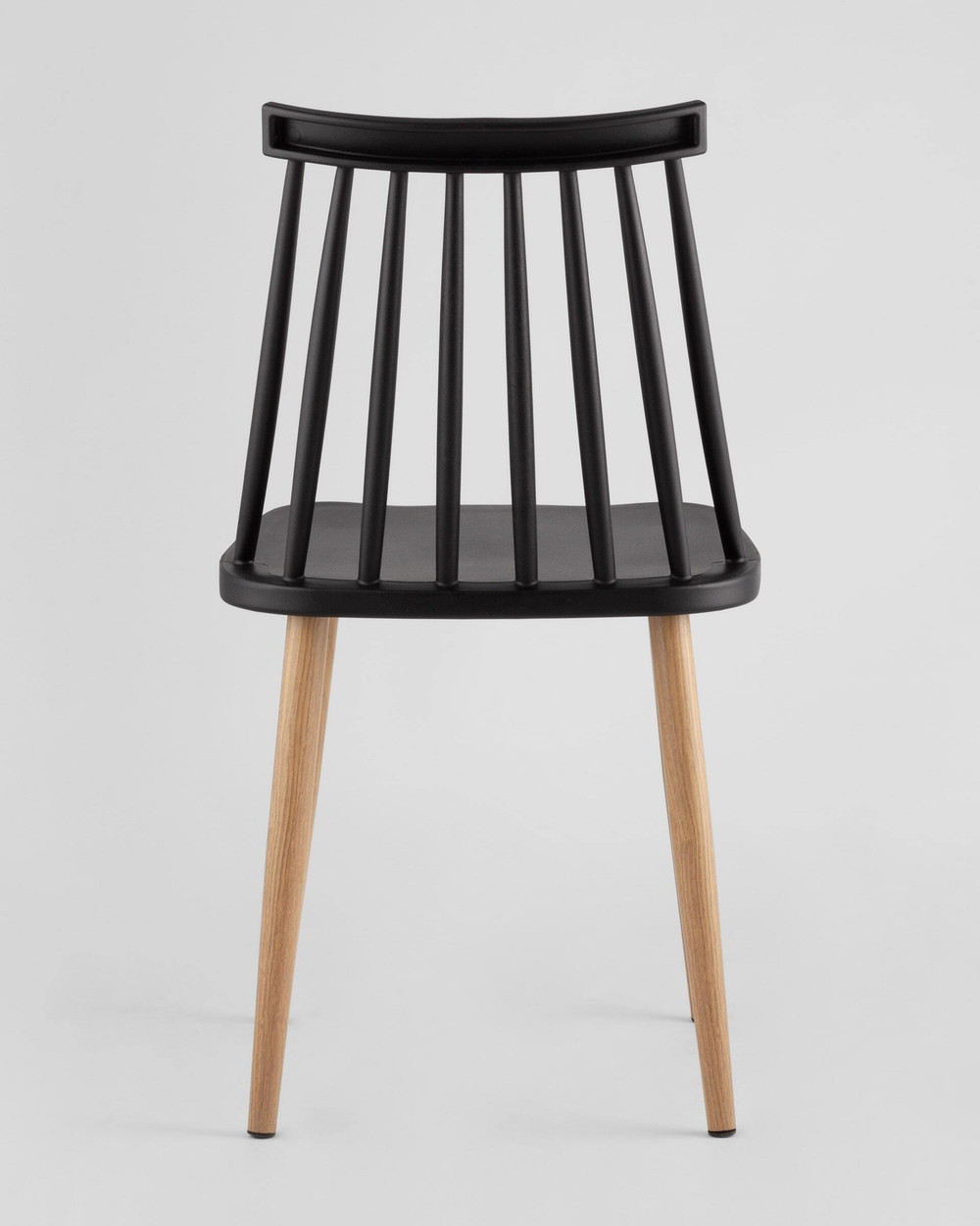 Стул Морган пластиковый черный 4 шт