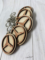 брелок фанера оптом