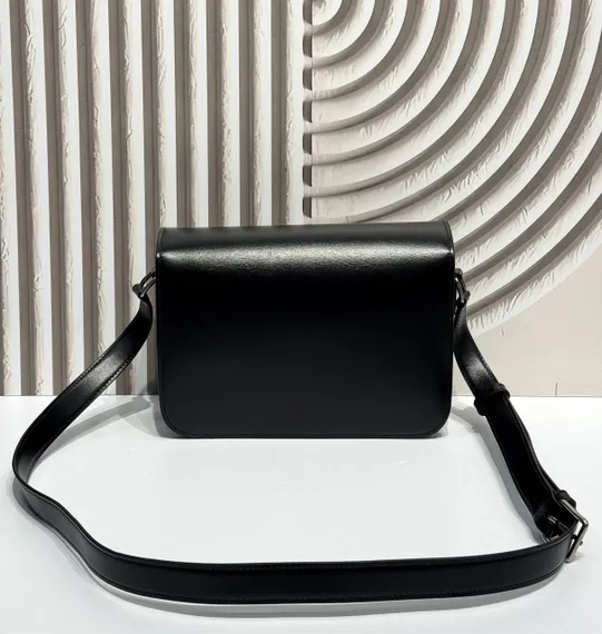 Сумки CELINE CLASSIQUE TRIOMPHE из блестящей кожи