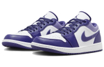 Кроссовки Jordan Air Jordan 1 Low Covered In Purple Tones