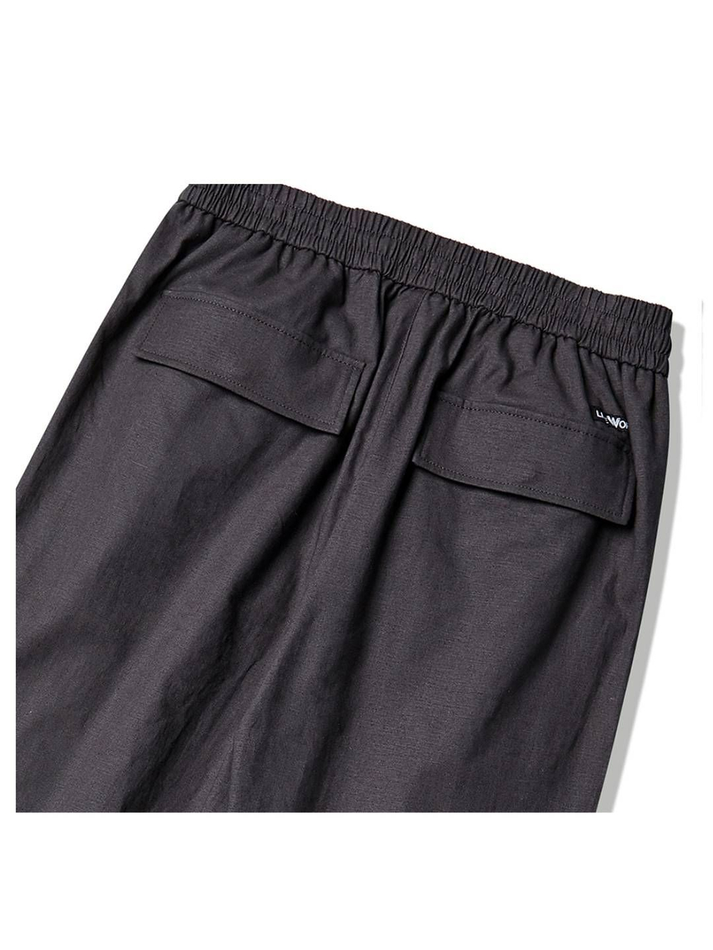 Брюки широкие из льна