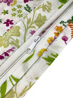 Постельное белье бязь Сказка "Полевые цветы" 1,5-сп Наволочка 50х70 см 1 шт Простынь на резинке 90x200 см Пододеяльник 145x215 см