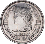 France, ECU Europa Commemorative Coin, 1991
