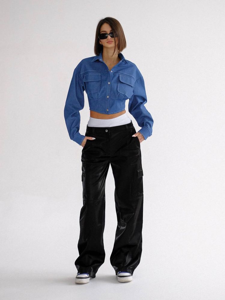 Укороченная рубашка-корсет Gigi