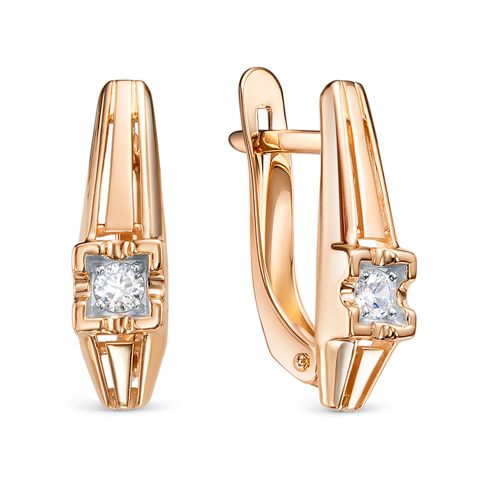 Серьги из золота 585 пробы