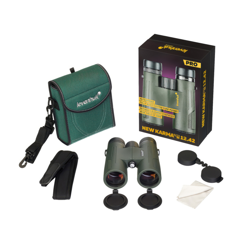 Бинокль Levenhuk New Karma PRO ED 12x42