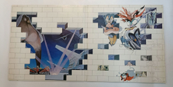 Винтажная виниловая пластинка LP Pink Floyd The Wall (Sweden 1979)