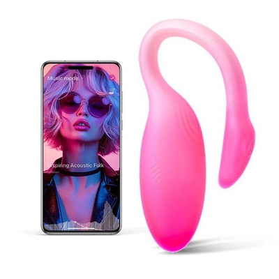 Вибратор и тренажёр Кегеля Flamingo Max розовый 11 см