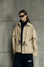 Куртка VNVA Konvas Бежевая