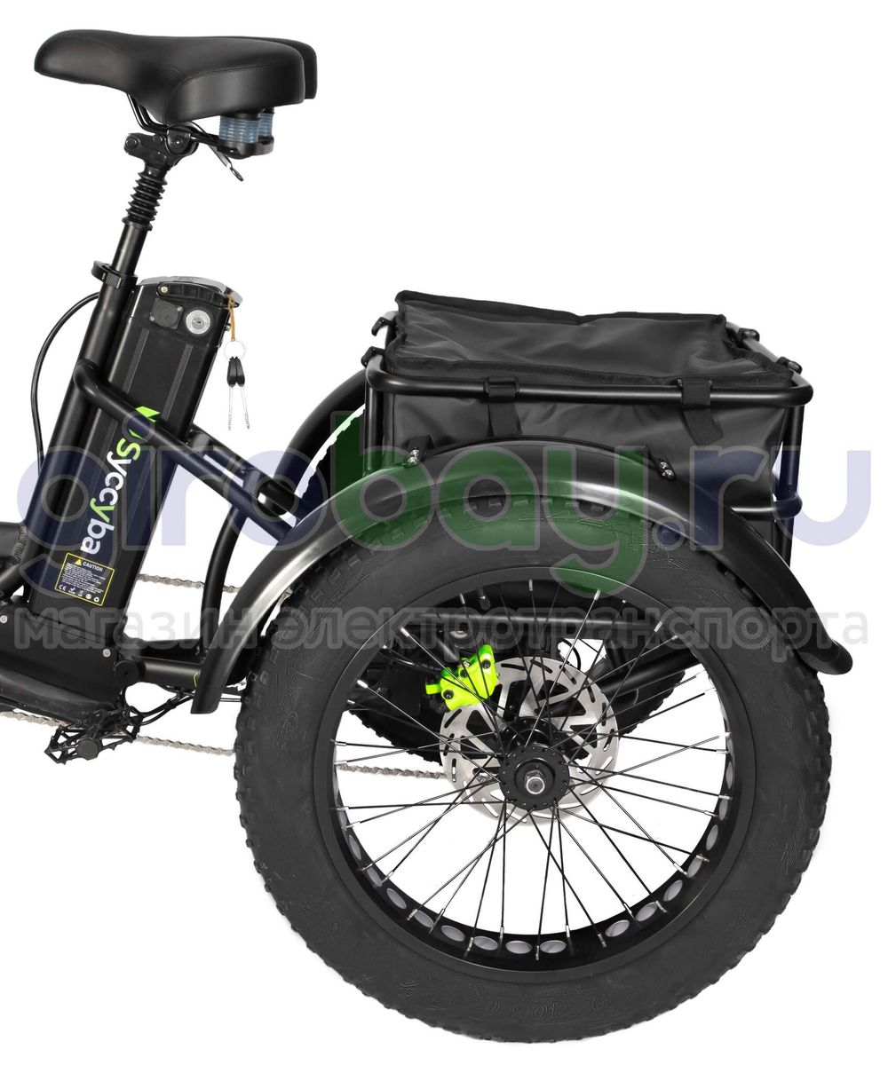 Электровелосипед Syccyba Trike фото №6