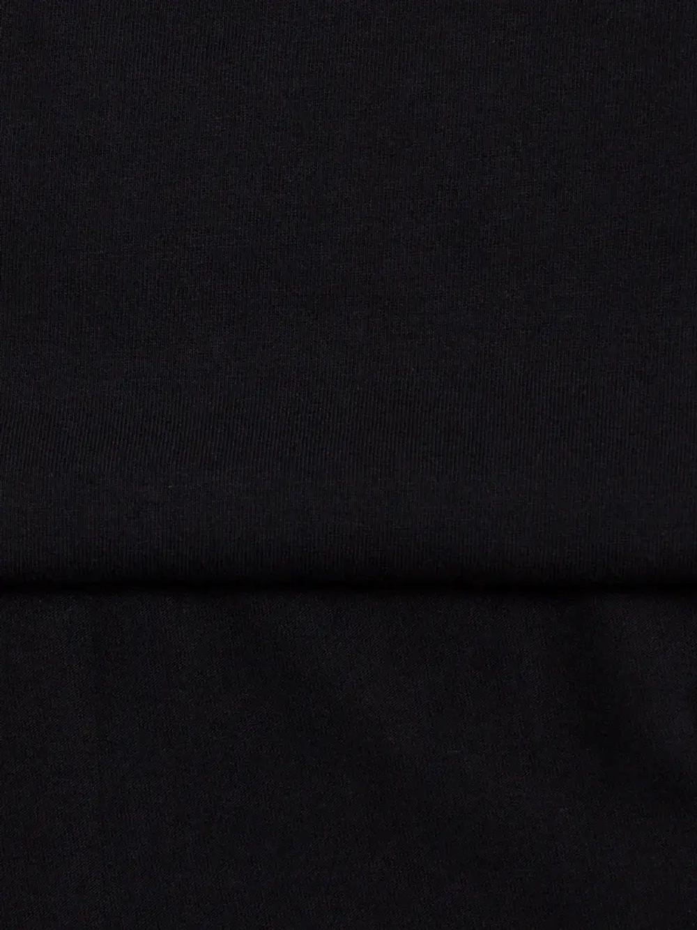 Черная мужская летняя повседневная однотонная хлопок