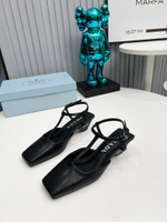 Prada Satin Slingback Pumps