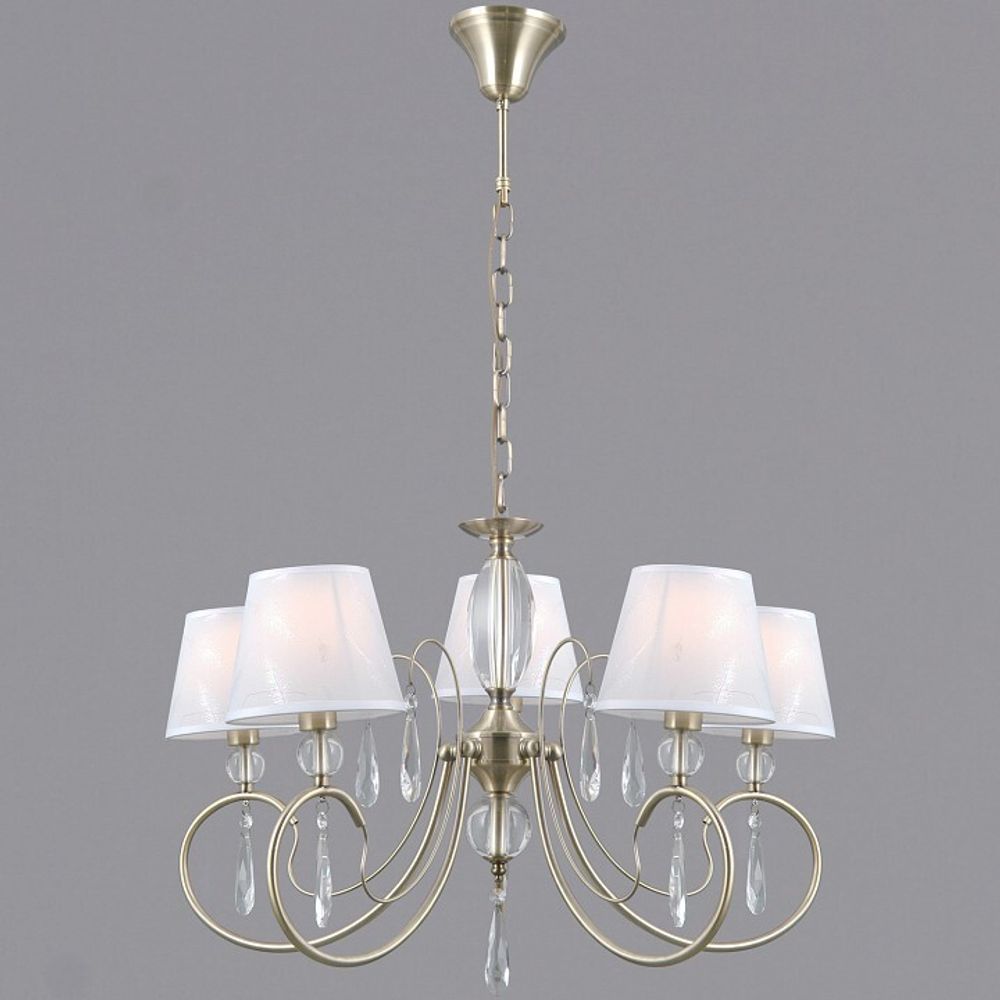 Подвесная люстра ILLUMICO CASTOR IL0193-5PSQ-24 AB CASTOR