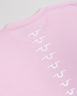 Футболка свободного кроя, розовый, размер S