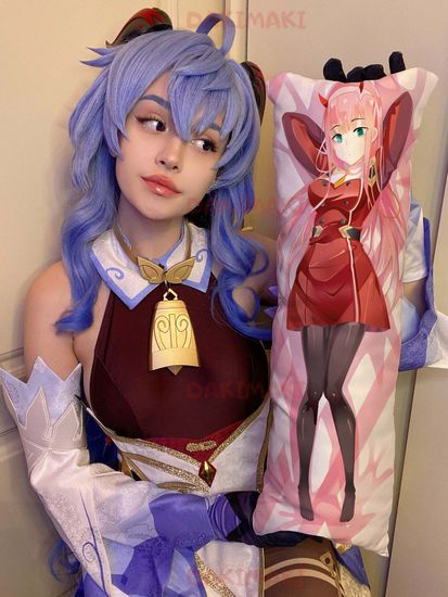 Мини дакимакура Зеро Ту 002 и Ичиго 015 из Милый во Франкcе арт. M0113, 60х20 см