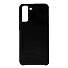 Силиконовый чехол Silicone Cover для Samsung Galaxy S21 Plus (Черный)