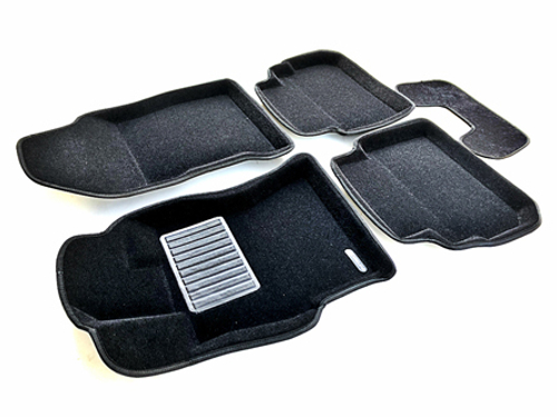 Коврики салона для SUBARU XV (2018-) Euromat 3D Business черные. Арт. EMC3D-004705