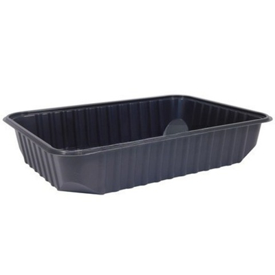 Плоское Дно контейнера 500 г (186х132х35) UpaxUnity (100/500 шт.) ЧЕРНОЕ