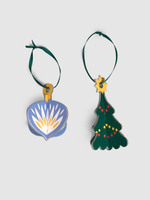 Украшения на ёлку Ёлочка и голубая игрушка