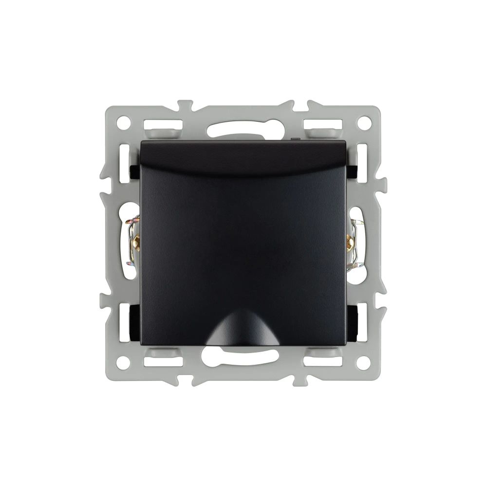 Механизм розетки влагозащищённый SCT-MCP-PL-BK (250V, 16A) (Arlight, -) 043746