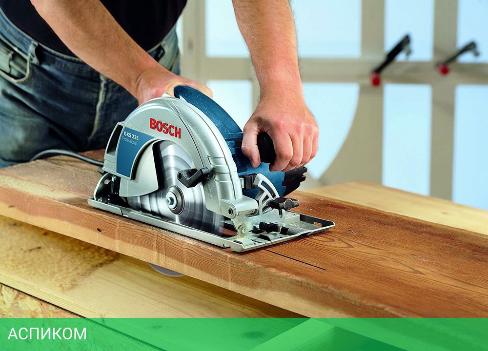 Дисковая (циркулярная) пила Bosch GKS 235 Turbo Professional (06015A2001)