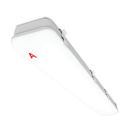 Светильник LED ПРОМ ДСП01-54-051-6К с БАП EM3 54Вт 6500К IP65 Матовый 6500лм 1270x152x100мм WOLTA PRO