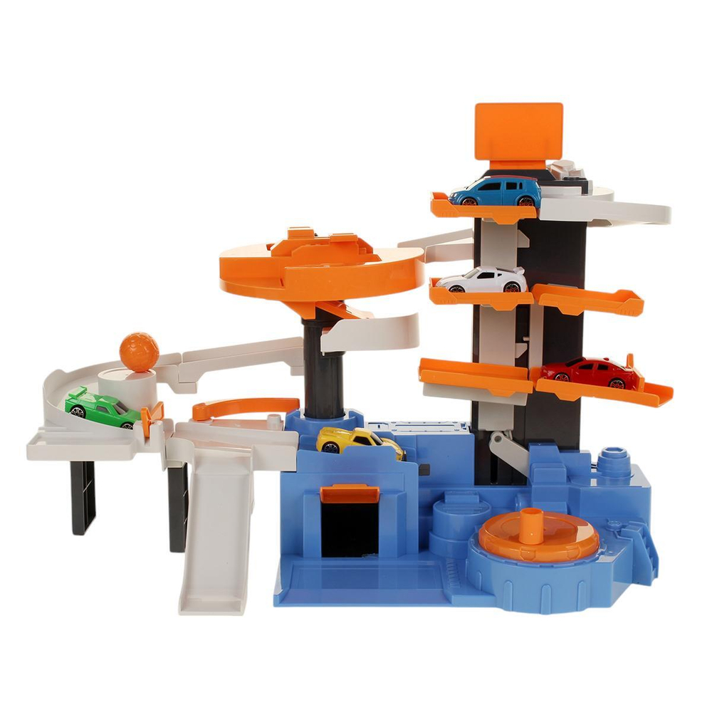 Парковка "Улицы города" 50,5х14х35,5см, 6 маш. в коробка (Арт. 1995314)