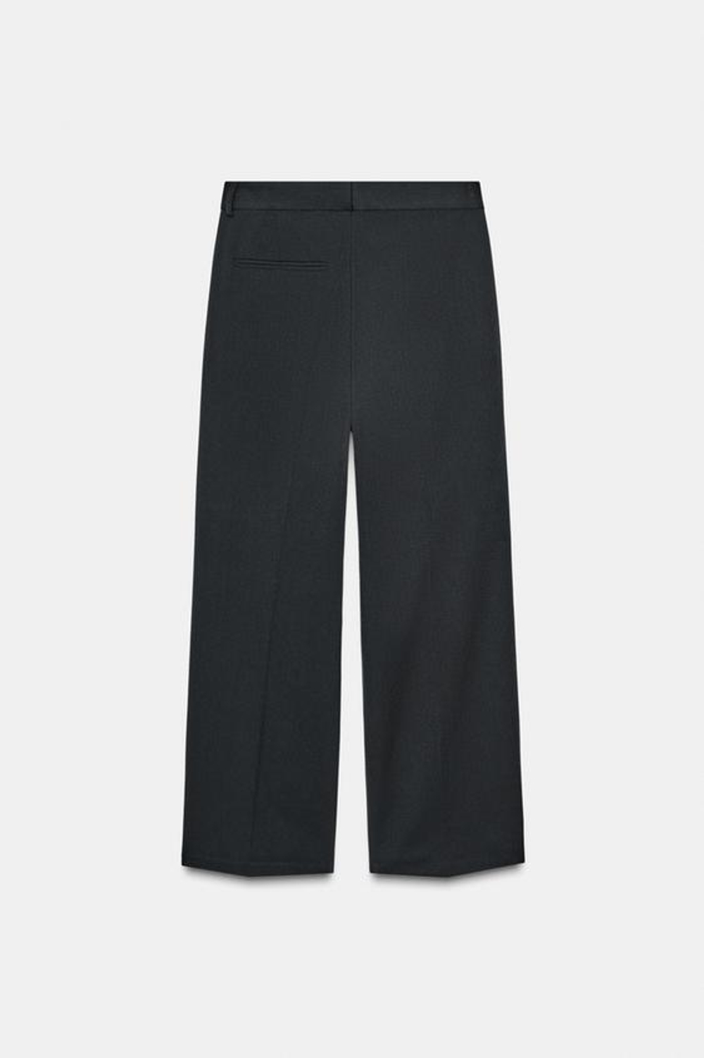 ZARA БРЮКИ С ОТДЕЛКОЙ СТРОЧКОЙ, МОРСКОЙ ТЕМНО-СИНИЙ