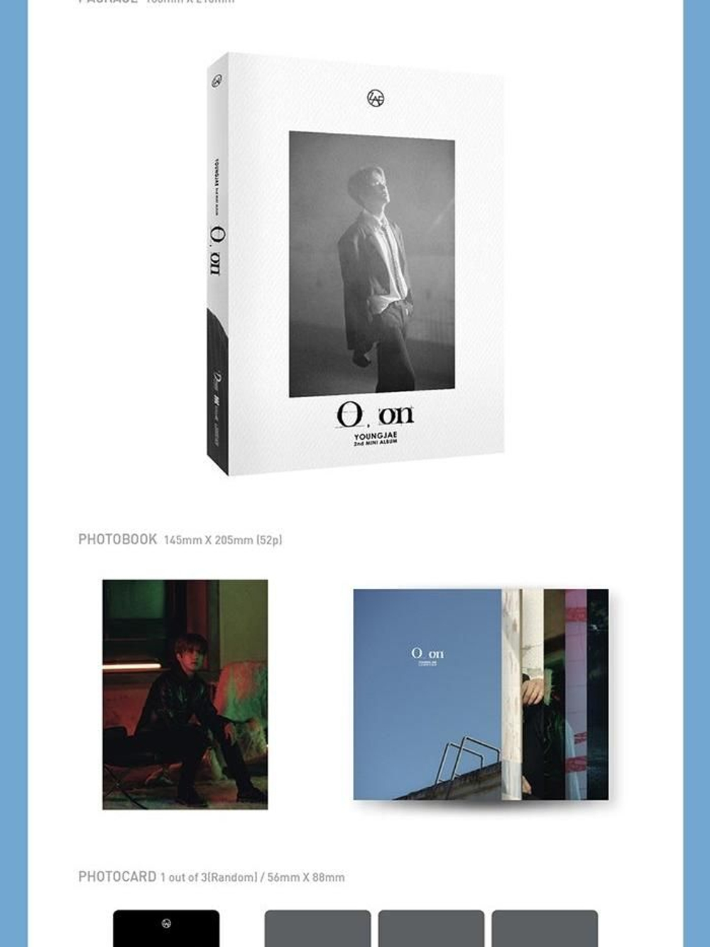 Альбом Youngjae (B.A.P) - O,ON 2nd Mini Album