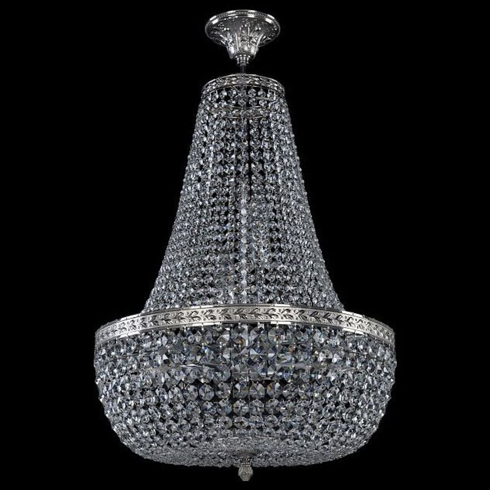 Люстра на штанге Bohemia Ivele Crystal 1911 19111/H2/45IV Ni