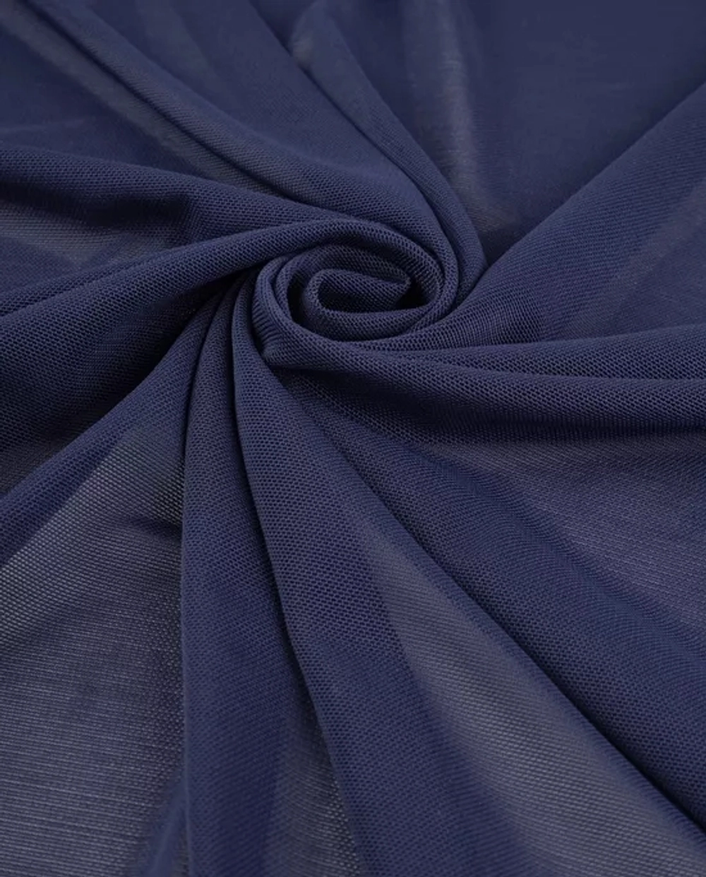 Сетка трикотажная эластичная. Цвет- Темно-синий