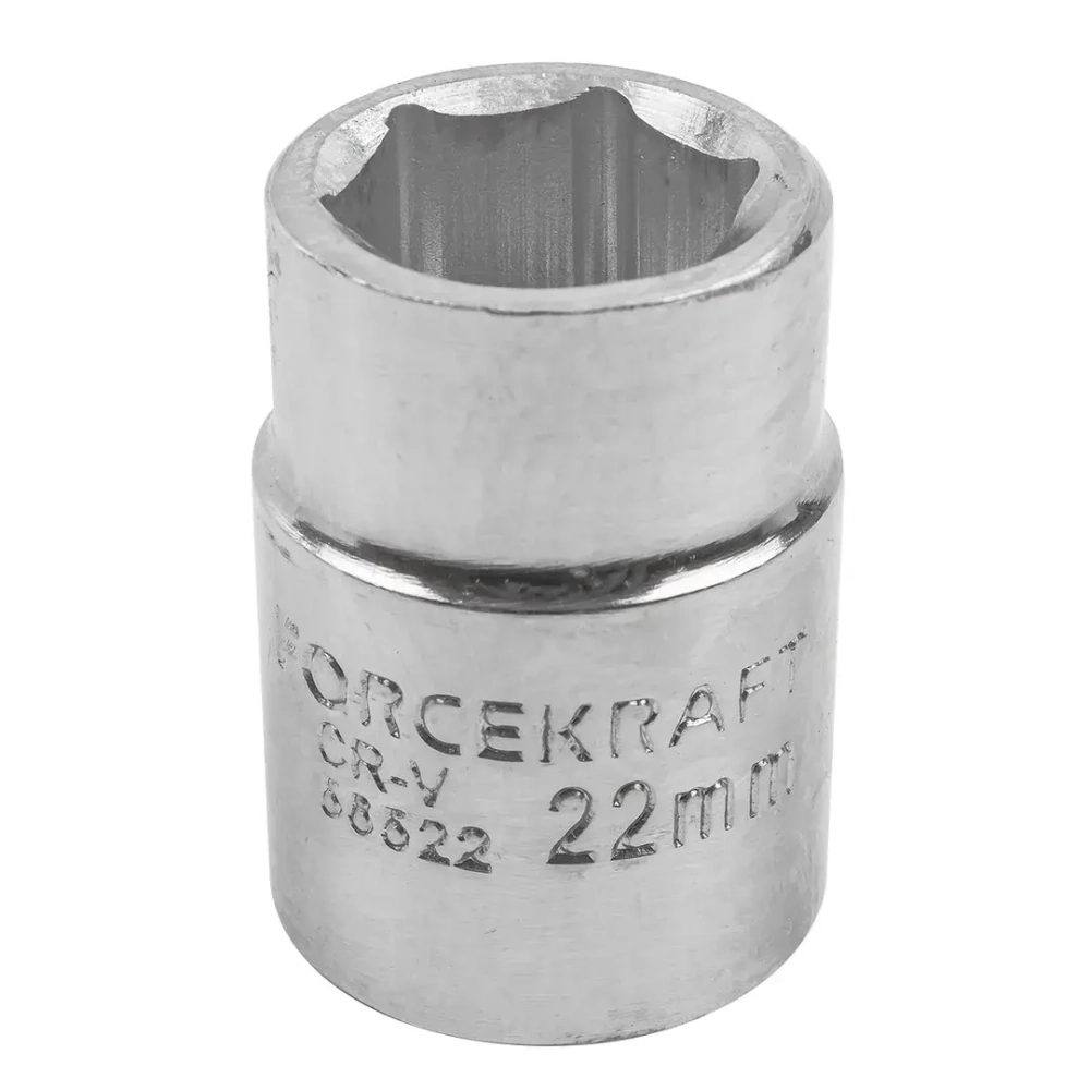Головка 22мм 3/4''6гр. FORCEKRAFT FK-56522