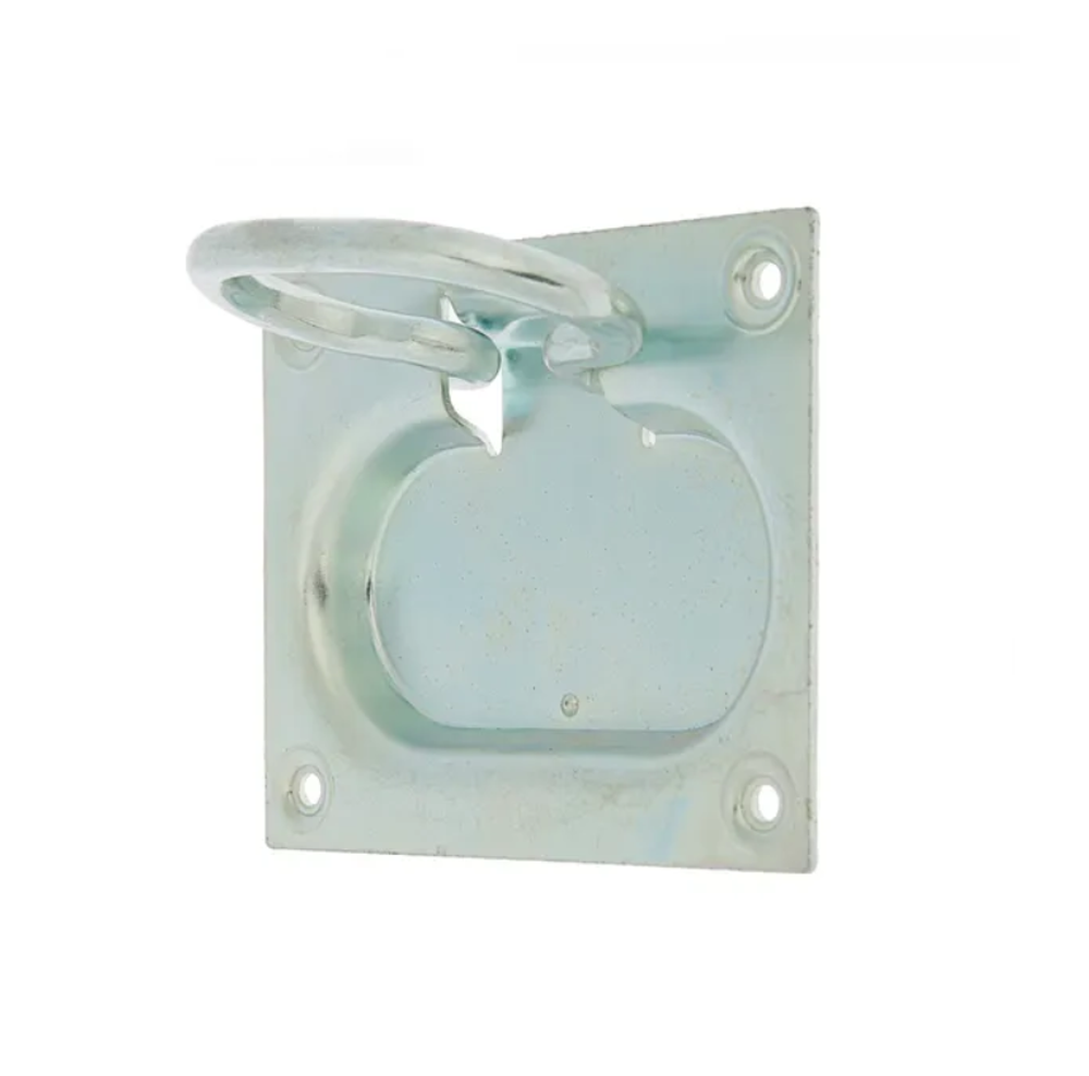 РУЧКА ОТКИДНАЯ МЕТАЛЛИСТ 100х80 (СКРЫТАЯ) ЦИНК