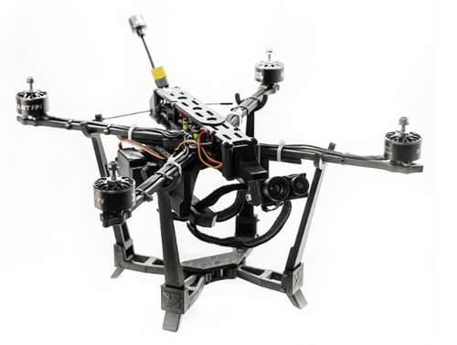 FPV дрон Зверобой с тепловизором 10 дюймов 750MHz 4.9GHz