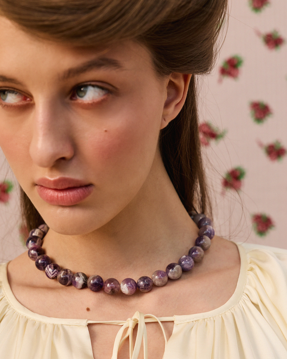 Бусы из аметиста